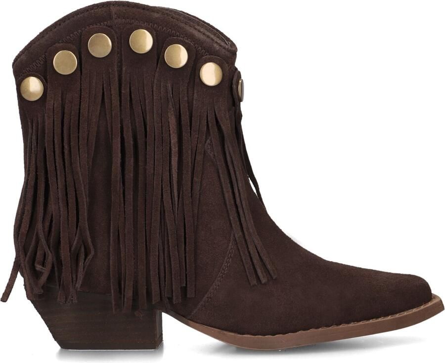 BLASZ Shn3a231-12 Enkellaarsjes Enkelboots met rits Dames Bruin - Foto 2