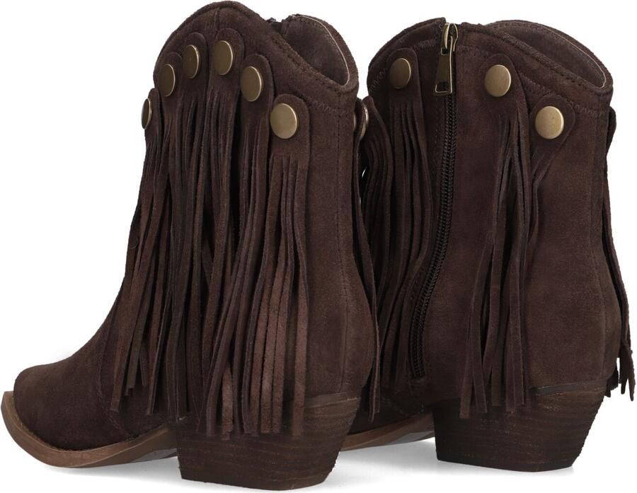 BLASZ Shn3a231-12 Enkellaarsjes Enkelboots met rits Dames Bruin - Foto 4