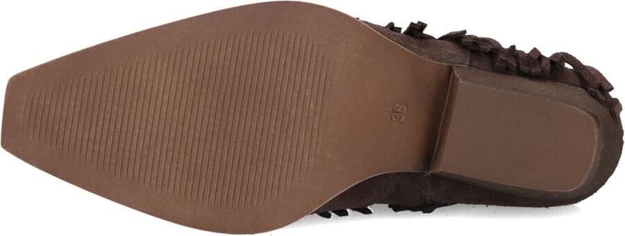 BLASZ Shn3a231-12 Enkellaarsjes Enkelboots met rits Dames Bruin - Foto 5