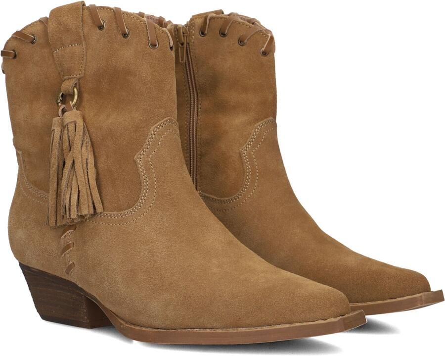BLASZ Shn3a231-43 Enkellaarsjes Enkelboots met rits Dames Camel