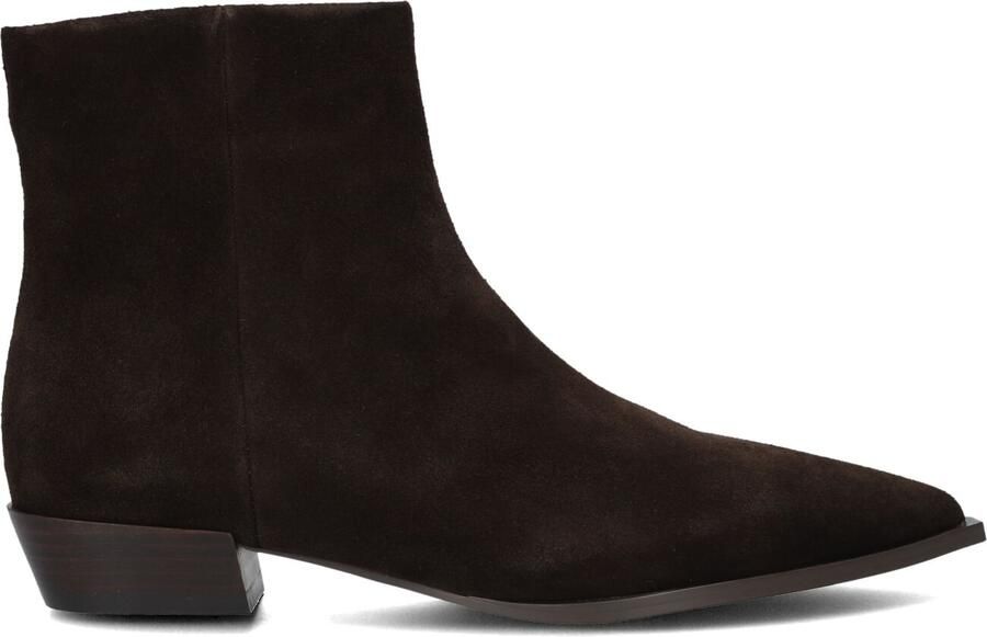 BLASZ Yj6561 Enkellaarsjes Enkelboots met rits Dames Bruin