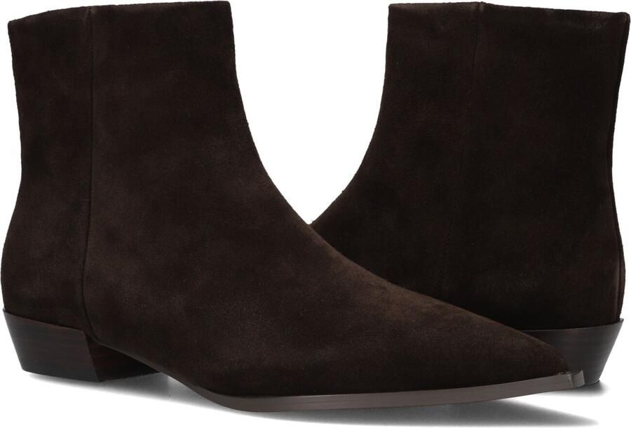 BLASZ Yj6561 Enkellaarsjes Enkelboots met rits Dames Bruin - Foto 2
