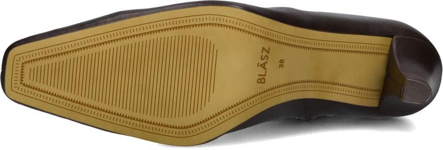 BLASZ Yr4661 Enkellaarsjes Enkelboots met rits Dames Bruin - Foto 4