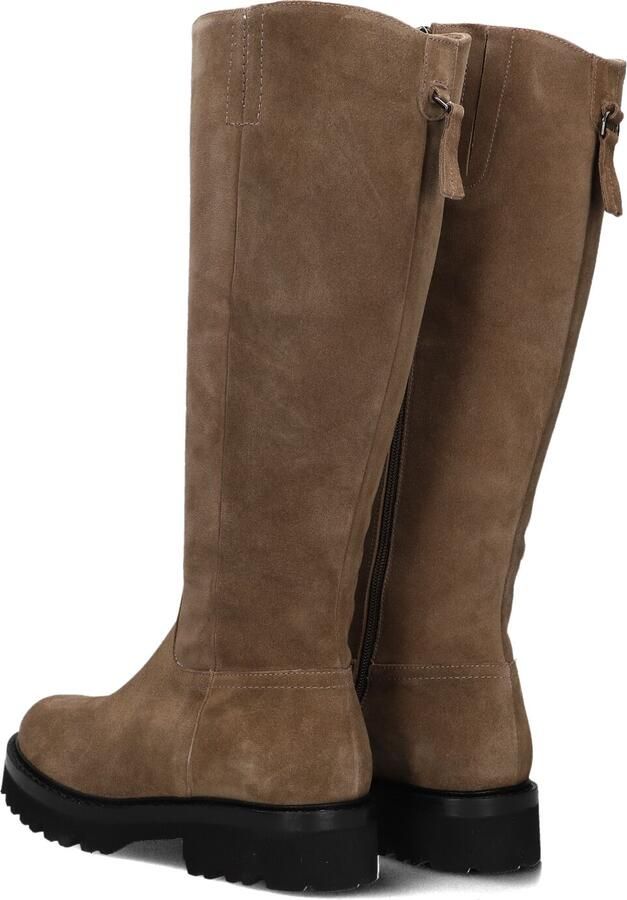 BLASZ Hoge Laarzen Dames 370-2887 Maat: 38 Materiaal: Suède Kleur: Taupe - Foto 2
