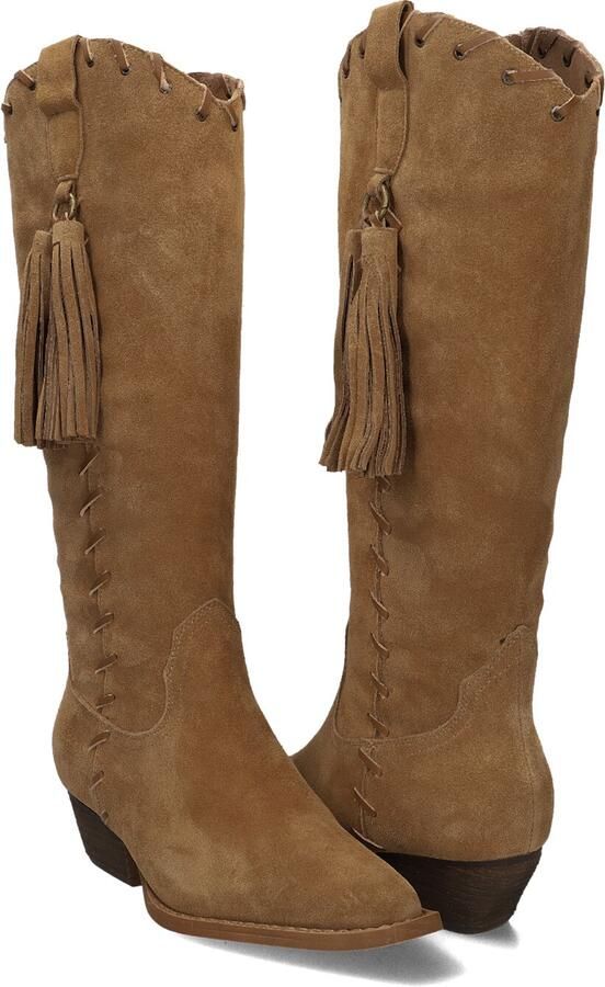 BLASZ Shn3a231-44 Laarzen Suède Dames Camel - Foto 5