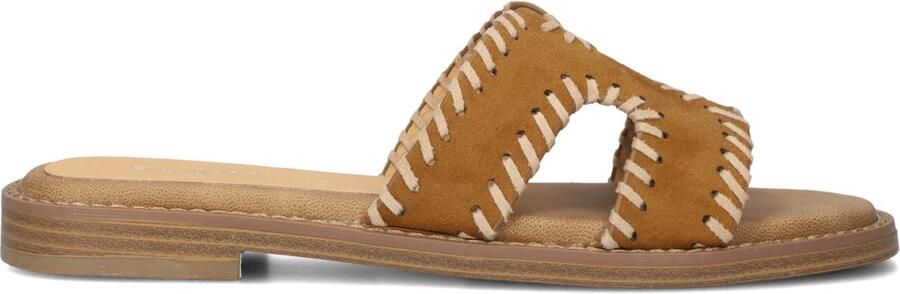 BLASZ Slippers Dames 0657-03 Maat: 39 Materiaal: Suèdelook Kleur: Bruin - Foto 4