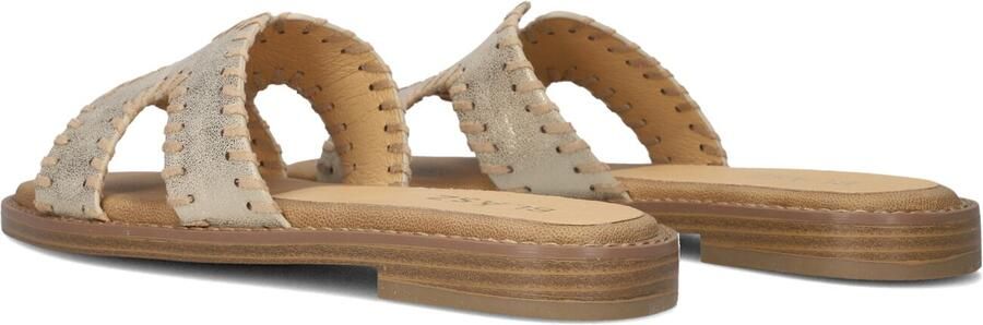 BLASZ Slippers Dames 0657-03 Maat: 40 Materiaal: Leatherlook Kleur: Goudkleurig - Foto 4
