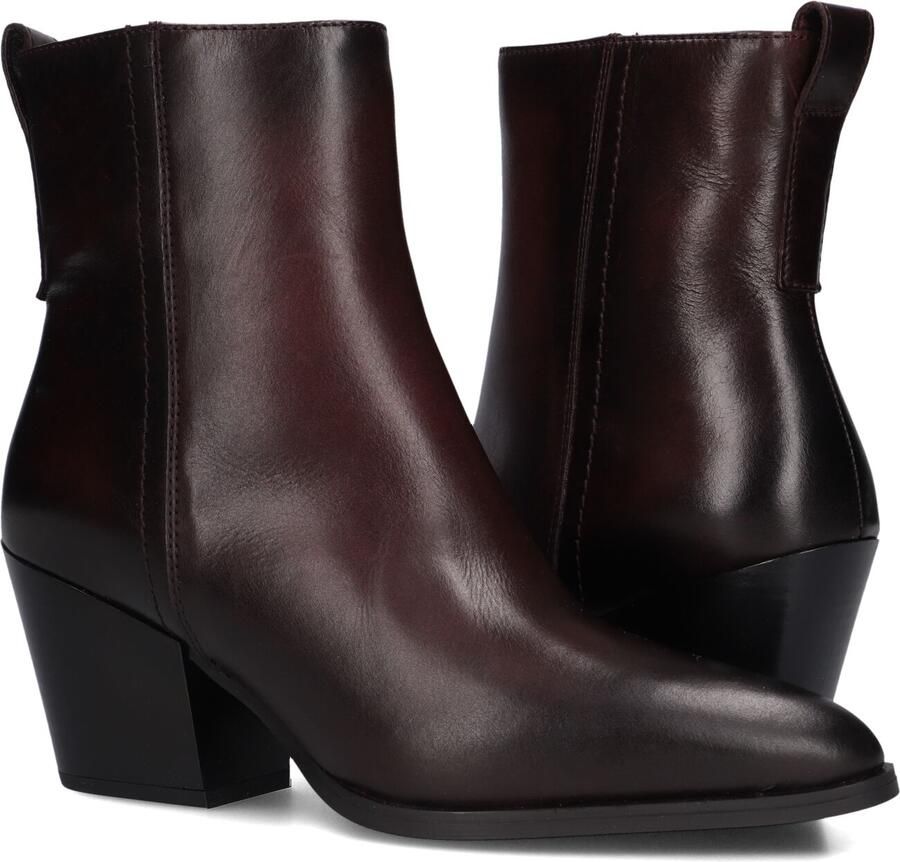 BLASZ 2else202 Enkellaarsjes Enkelboots met rits Dames Bordeaux - Foto 2