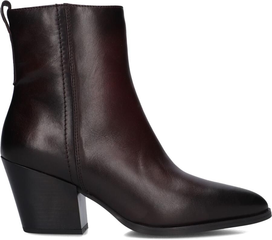 BLASZ 2else202 Enkellaarsjes Enkelboots met rits Dames Bordeaux - Foto 3
