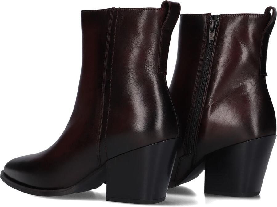 BLASZ 2else202 Enkellaarsjes Enkelboots met rits Dames Bordeaux - Foto 4