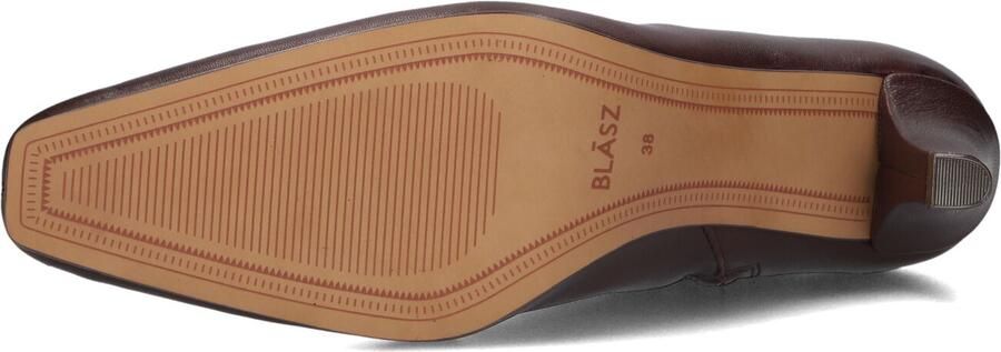 BLASZ Yr4661 Enkellaarsjes Enkelboots met rits Dames Bordeaux - Foto 4
