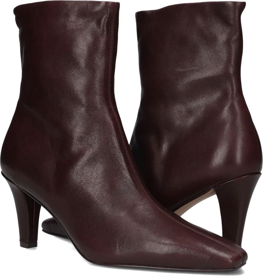 BLASZ Yr4661 Enkellaarsjes Enkelboots met rits Dames Bordeaux - Foto 2