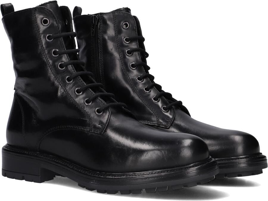 BLASZ Veterboots Dames 2queen201 Maat: 41 Materiaal: Leer Kleur: Zwart
