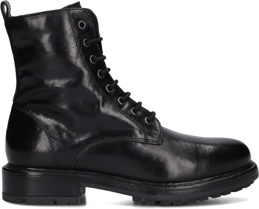BLASZ Veterboots Dames 2queen201 Maat: 40 Materiaal: Leer Kleur: Zwart - Foto 3