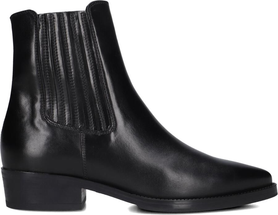 BLASZ 2cherry202 Enkellaarsjes Enkelboots met rits Dames Zwart - Foto 3
