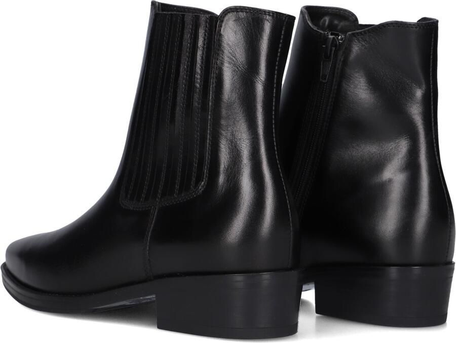 BLASZ 2cherry202 Enkellaarsjes Enkelboots met rits Dames Zwart - Foto 4