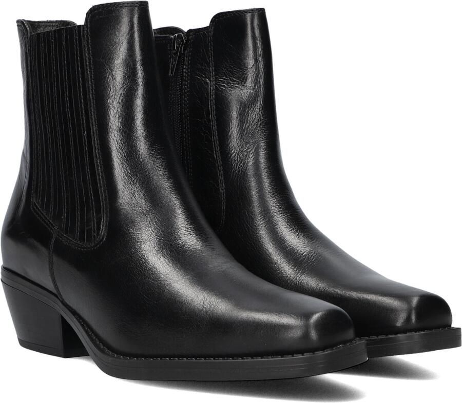 BLASZ Enkellaarsjes Dames 2dotta208 Maat: 37 Materiaal: Leer Kleur: Zwart - Foto 2