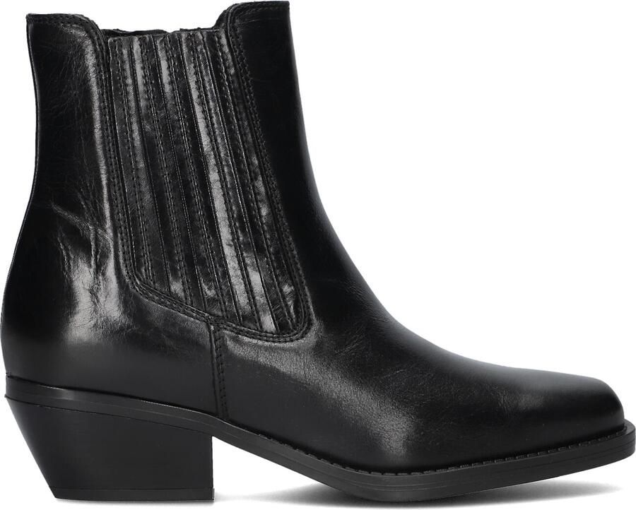 BLASZ Enkellaarsjes Dames 2dotta208 Maat: 37 Materiaal: Leer Kleur: Zwart - Foto 3