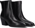 BLASZ 2else202 Enkellaarsjes Enkelboots met rits Dames Zwart - Zwart