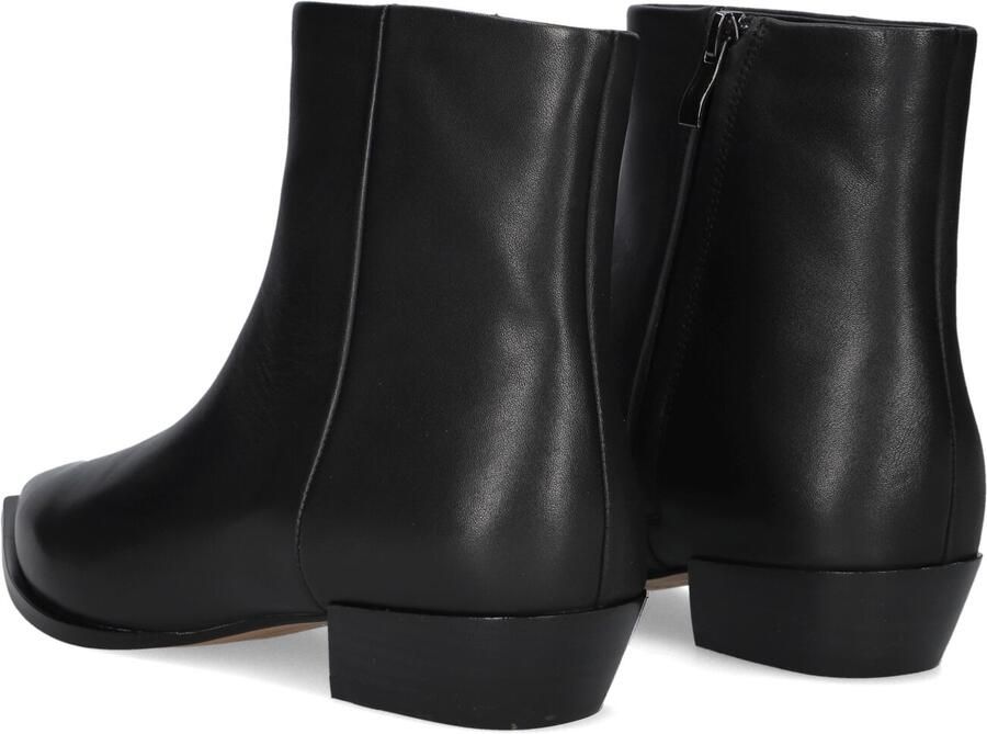 BLASZ Yj6561 Enkellaarsjes Enkelboots met rits Dames Zwart - Foto 3