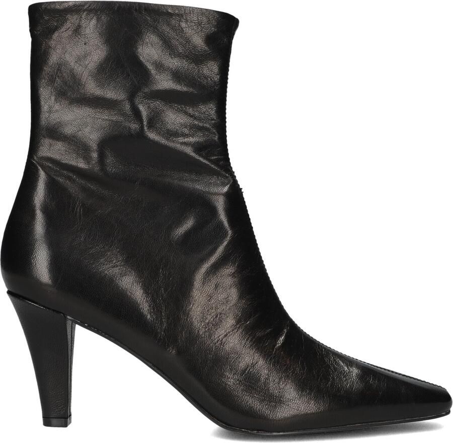 BLASZ Yr4661 Enkellaarsjes Enkelboots met rits Dames Zwart