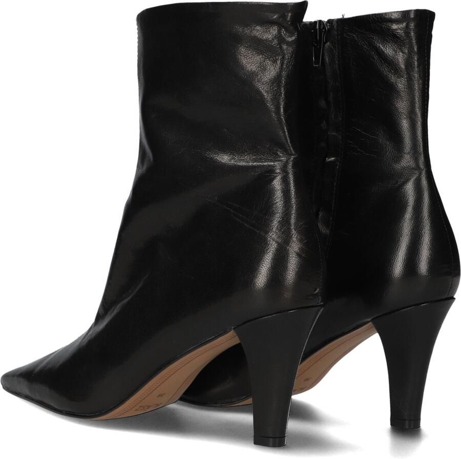 BLASZ Yr4661 Enkellaarsjes Enkelboots met rits Dames Zwart - Foto 2