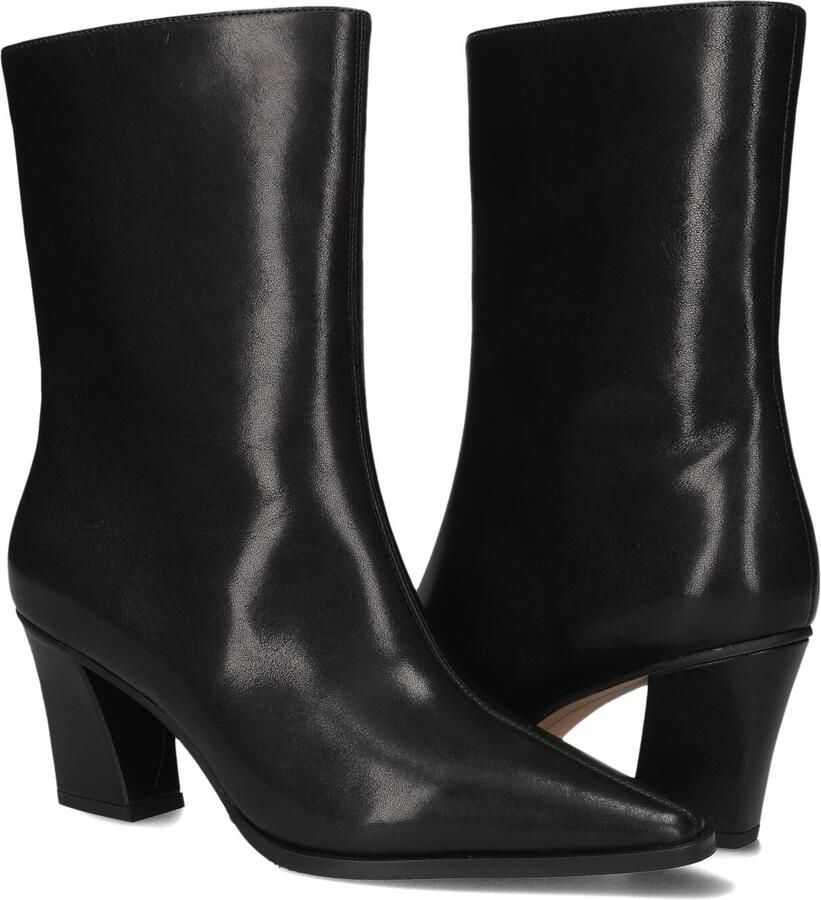 BLASZ Yrn130 Enkellaarsjes Enkelboots met rits Dames Zwart - Foto 2