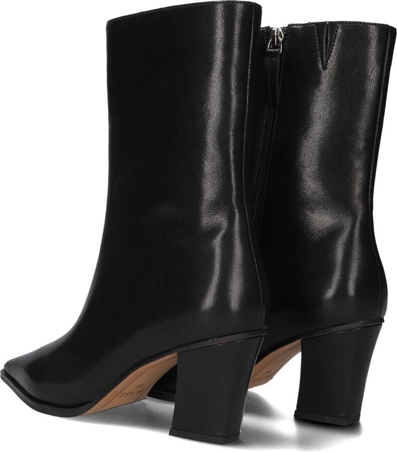 BLASZ Yrn130 Enkellaarsjes Enkelboots met rits Dames Zwart - Foto 3