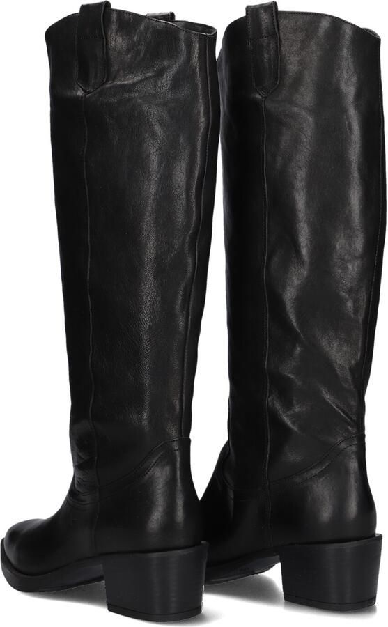 BLASZ Hoge Laarzen Dames 35 Maat: 37 Materiaal: Leer Kleur: Zwart - Foto 3