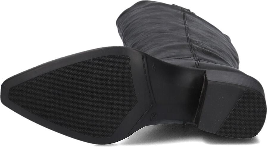 BLASZ Hoge Laarzen Dames 35 Maat: 37 Materiaal: Leer Kleur: Zwart - Foto 6