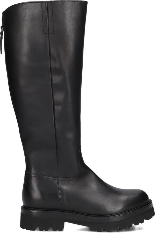 BLASZ Hoge Laarzen Dames 370-2887 Maat: 42 Materiaal: Leer Kleur: Zwart - Foto 3