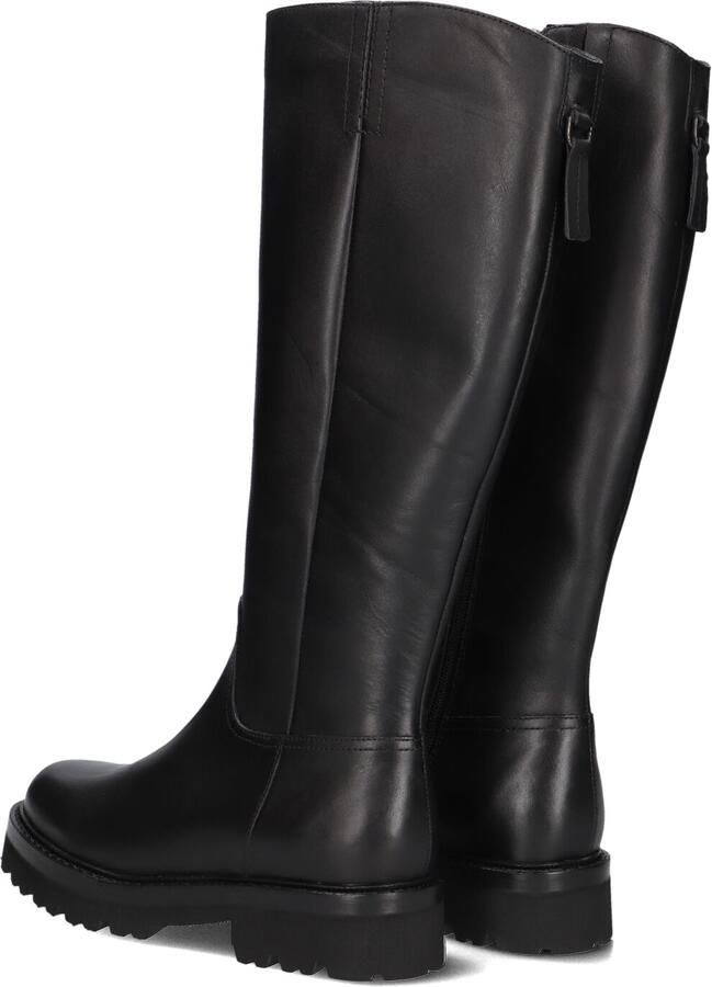 BLASZ Hoge Laarzen Dames 370-2887 Maat: 39 Materiaal: Leer Kleur: Zwart - Foto 2