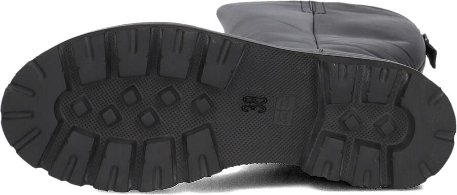 BLASZ Hoge Laarzen Dames 370-2887 Maat: 39 Materiaal: Leer Kleur: Zwart - Foto 3