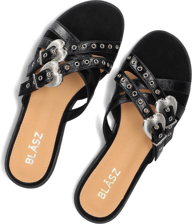 BLASZ Zwarte Slippers 0729-23 - Foto 2