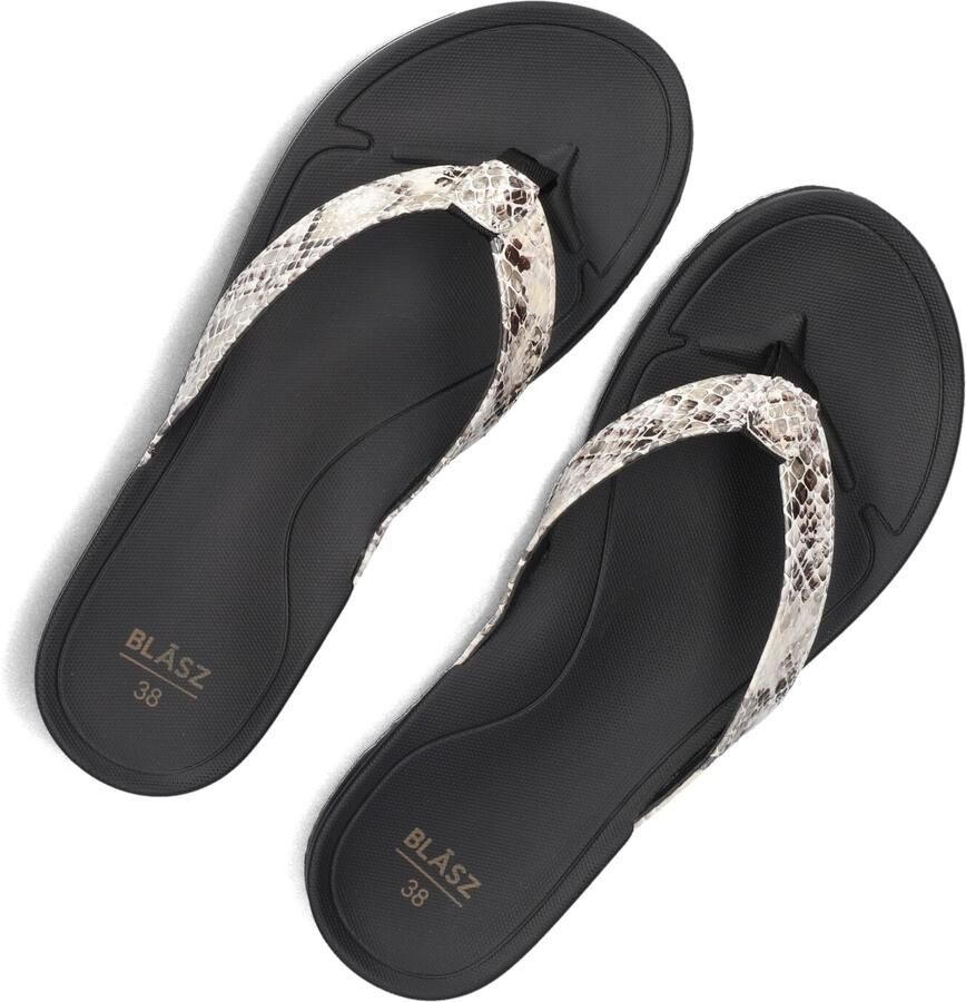 BLASZ Teenslippers Dames Bella 2402 Maat: 40 Materiaal: Rubber Kleur: Zwart