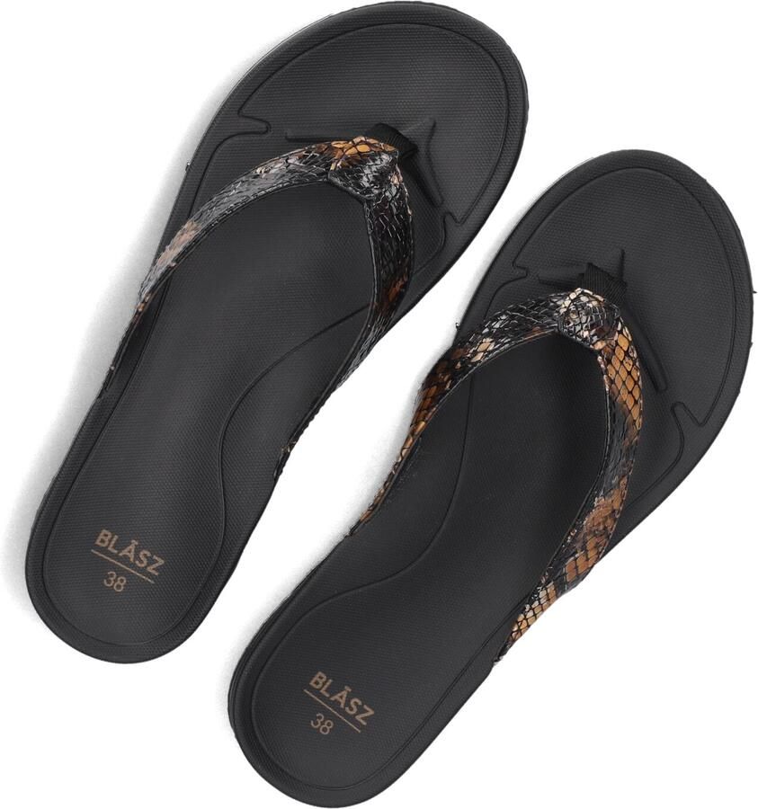 BLASZ Teenslippers Dames Bella 2402 Maat: 40 Materiaal: Rubber Kleur: Zwart