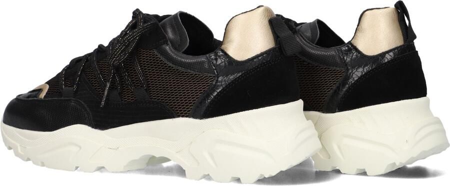 Omoda Alicia 402-k Sneakers Leren Sneaker Dames Zwart - Foto 3