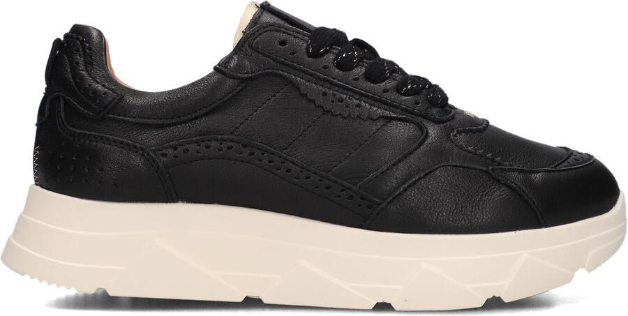 BLASZ Kady Fat Sneakers Dames Leren Sneaker Zwart