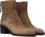BLASZ Enkellaarsjes Dames 193 Maat: 39 Materiaal: Leer Kleur: Taupe - Thumbnail 1