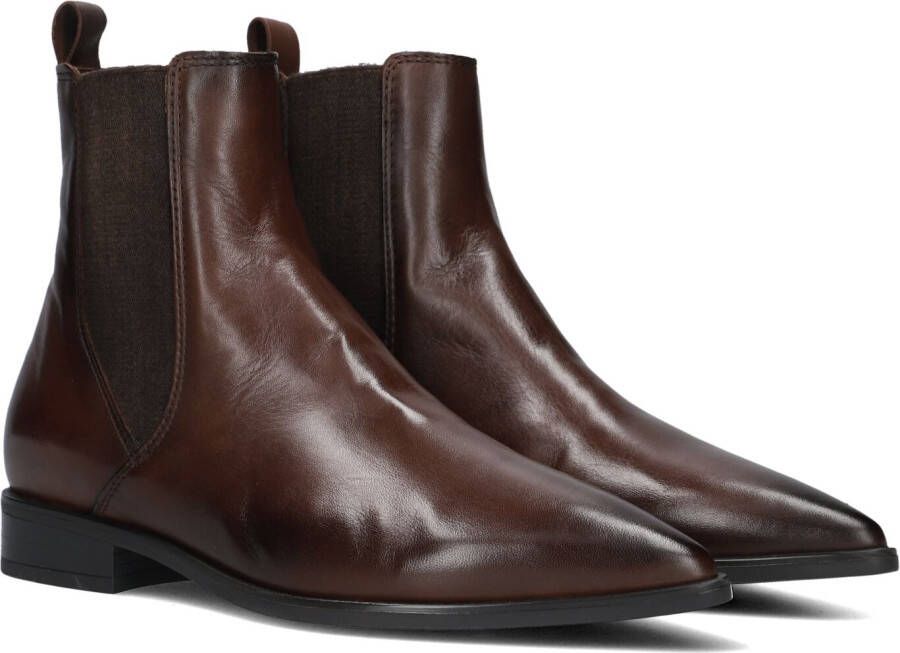 BLASZ Enkellaarsjes Dames L63208 Maat: 42 Materiaal: Leer Kleur: Bruin