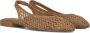 BLASZ Slingbacks Dames Cl15593 Maat: 38 Materiaal: Leatherlook Kleur: Bruin - Thumbnail 1