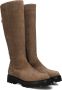BLASZ Hoge Laarzen Dames 370-2887 Maat: 37 Materiaal: Suède Kleur: Taupe - Thumbnail 1