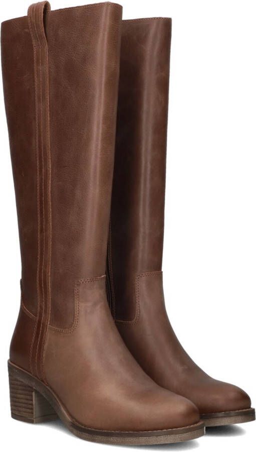 BLASZ Hoge Laarzen Dames Lina-07 Maat: 36 Materiaal: Leer Kleur: Bruin