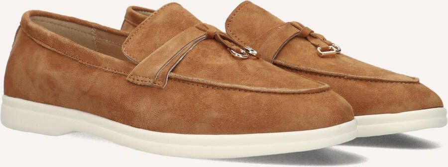 BLASZ Loafers Dames Shn80067-01 Maat: 40 Materiaal: Suède Kleur: Cognac