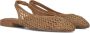 BLASZ Slingbacks Dames Cl15593 Maat: 37 Materiaal: Leatherlook Kleur: Bruin - Thumbnail 1