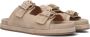 BLASZ Slippers Dames Lpmag-41 Maat: 43 Materiaal: Suède Kleur: Bruin - Thumbnail 1