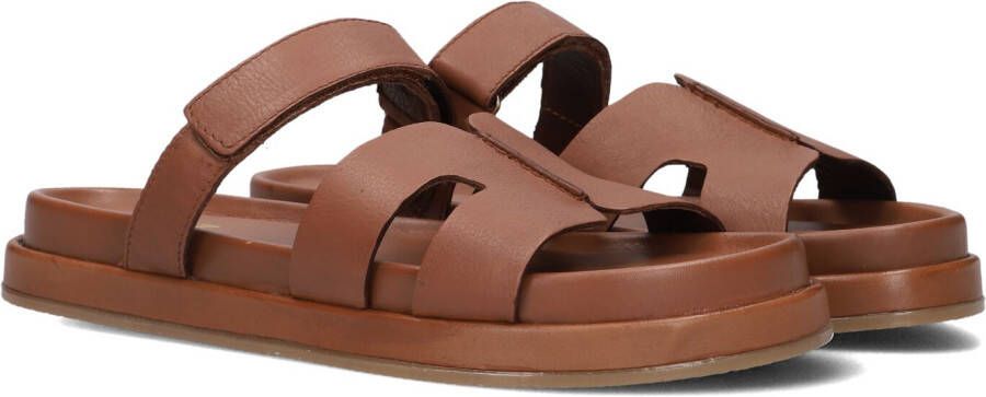 BLASZ Slippers Dames Lpmag-43 Maat: 41 Materiaal: Leer Kleur: Cognac