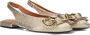 BLASZ Slingbacks Dames L15593 Maat: 42 Materiaal: Textiel Kleur: Goud - Thumbnail 1