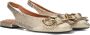 BLASZ Slingbacks Dames L15593 Maat: 41 Materiaal: Textiel Kleur: Goud - Thumbnail 1
