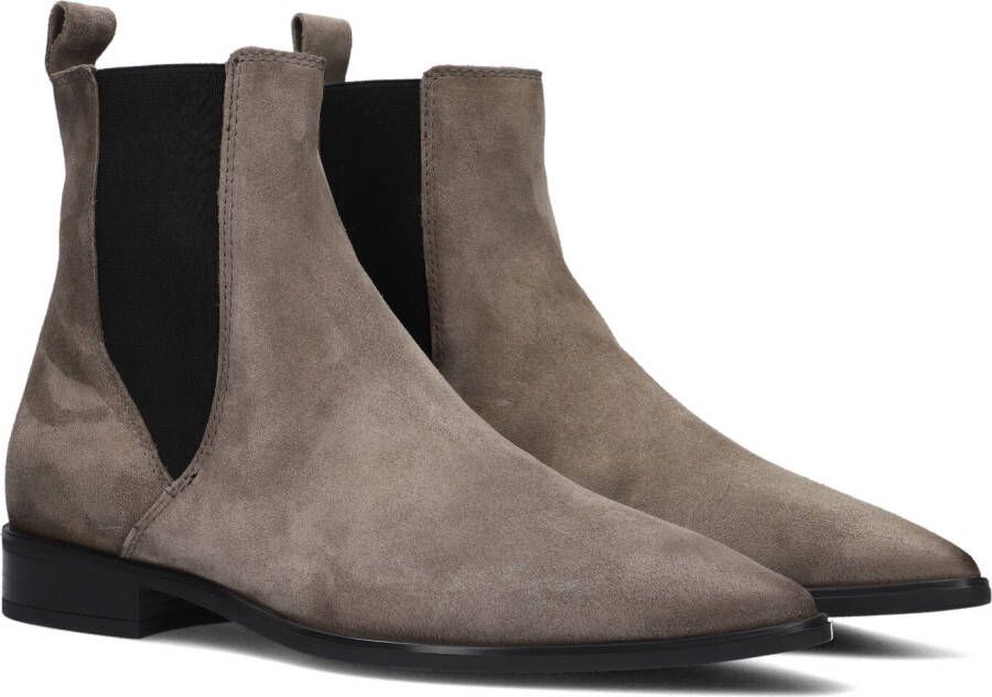 BLASZ Enkellaarsjes Dames L63201 Maat: 40 Materiaal: Suède Kleur: Grijs